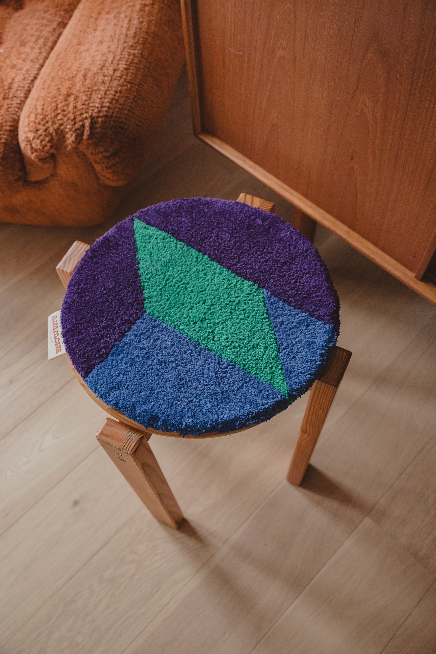 Marianne - Tapis de tabouret