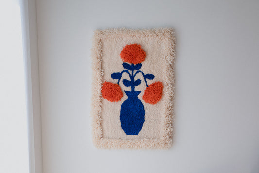 La fleur du teinturier - Tapis mural