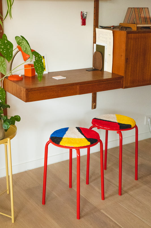 Alison - Tapis tabouret